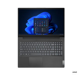 Lenovo Essential V15 G4 AMN | Black | 15.6 " | IPS | FHD | 1920 x 1080 pixels | Anti-glare | AMD Ryzen 5 | 7520U | 16 GB | Soldered LPDDR5 | 512 GB | AMD Radeon 610M Graphics | Windows 11 Pro | 802.11ax | 5.2 | English | Warranty 24 month(s) | Battery war
