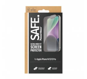 SAFE by PanzerGlass Screen Protector Apple iPhone 14 | 13 | 13 Pro | Ultra-Wide Fit | PanzerGlass
