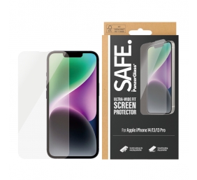 SAFE by PanzerGlass Screen Protector Apple iPhone 14 | 13 | 13 Pro | Ultra-Wide Fit | PanzerGlass