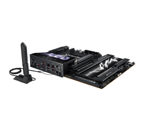 Asus ROG CROSSHAIR X870E HERO | Processor family AMD | Processor socket AM5 | DDR5 | Supported hard disk drive interfaces SATA, M.2 | Number of SATA connectors 4