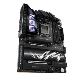 Asus ROG CROSSHAIR X870E HERO | Processor family AMD | Processor socket AM5 | DDR5 | Supported hard disk drive interfaces SATA, M.2 | Number of SATA connectors 4