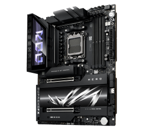 Asus ROG CROSSHAIR X870E HERO | Processor family AMD | Processor socket AM5 | DDR5 | Supported hard disk drive interfaces SATA, M.2 | Number of SATA connectors 4