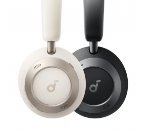Anker Soundcore | Foldable Headphones | Space One Pro | Bluetooth | Over-ear | Microphone | Wireless | Cream White