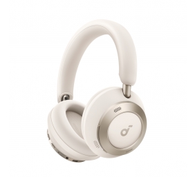 Anker Soundcore | Foldable Headphones | Space One Pro | Bluetooth | Over-ear | Microphone | Wireless | Cream White