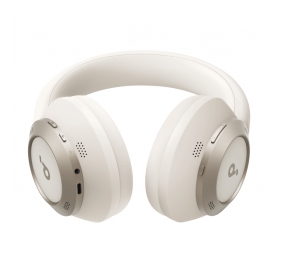 Anker Soundcore | Foldable Headphones | Space One Pro | Bluetooth | Over-ear | Microphone | Wireless | Cream White