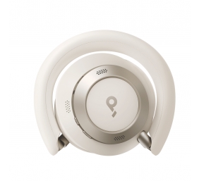 Anker Soundcore | Foldable Headphones | Space One Pro | Bluetooth | Over-ear | Microphone | Wireless | Cream White