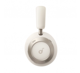 Anker Soundcore | Foldable Headphones | Space One Pro | Bluetooth | Over-ear | Microphone | Wireless | Cream White