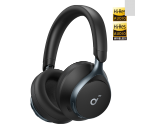 Anker Soundcore | Headphones | Space One | Bluetooth | Over-ear | Microphone | Wireless | Jet Black