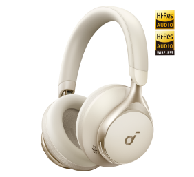 Anker Soundcore Headphones | Space One | Bluetooth | Over-ear | Microphone | Wireless | Latte Cream