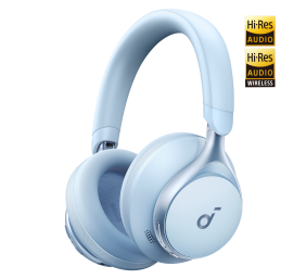 Anker Soundcore | Headphones | Space One | Bluetooth | Over-ear | Microphone | Wireless | Sky Blue