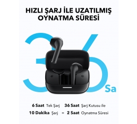 Anker Soundcore | True-Wireless Earbuds | K20i | Bluetooth | In-Ear | Microphone | Wireless | Black