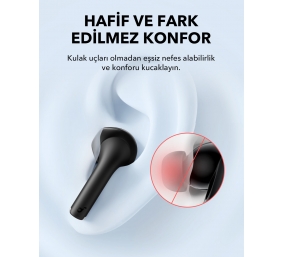 Anker Soundcore | True-Wireless Earbuds | K20i | Bluetooth | In-Ear | Microphone | Wireless | Black