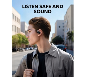 Anker Soundcore | Open-Ear Headphones | V20i | Bluetooth | Open-Ear | Microphone | Wireless | Black