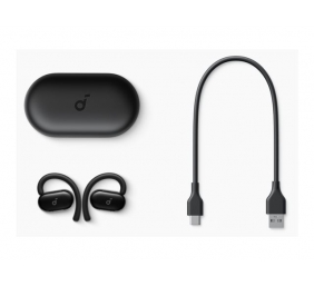 Anker Soundcore | Open-Ear Headphones | V20i | Bluetooth | Open-Ear | Microphone | Wireless | Black