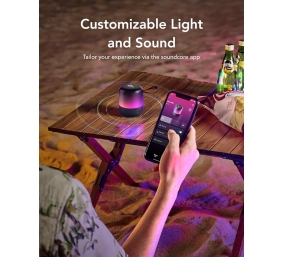 Anker Soundcore | Portable Bluetooth Speaker | Glow Mini | 8 W | Bluetooth | Black | Portable | Wireless connection