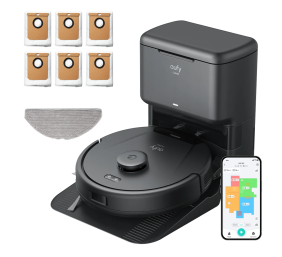 Anker Eufy | Robot Vacuum Cleaner Clean | L60 Hybrid | Wet&Dry | 2600 mAh | Dust capacity 0.35 L | 5000 Pa | Black