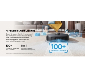 Anker Eufy | Robot Vacuum Cleaner | X10 Pro Omni | Wet&Dry | Operating time (max) 180 min | 5200 mAh | Dust capacity 2.5 L | 8000 Pa | Black