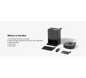Anker Eufy | Robot Vacuum Cleaner | X10 Pro Omni | Wet&Dry | Operating time (max) 180 min | 5200 mAh | Dust capacity 2.5 L | 8000 Pa | Black