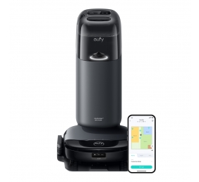 Anker Eufy | Robot Vacuum Cleaner with All-in-One Station | Omni S1 | Wet&Dry | Operating time (max) 216 min | 4600 mAh | 8000 Pa | Gray