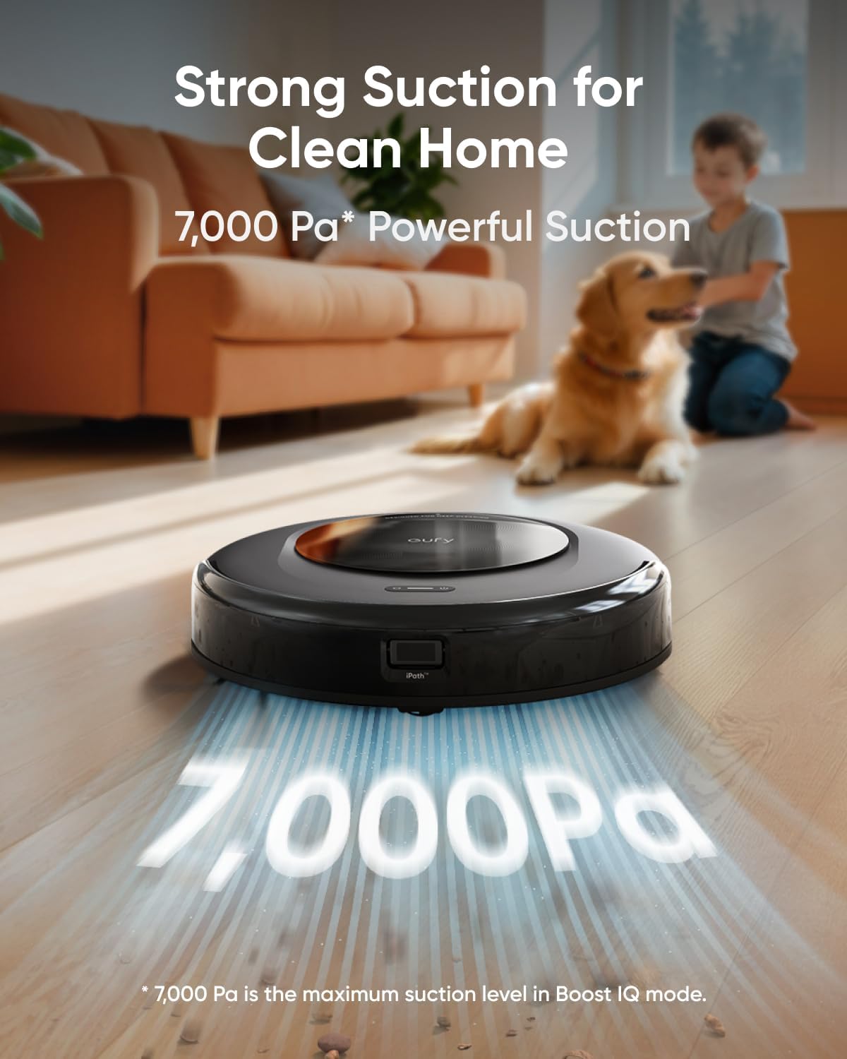 Anker Eufy | Robot Vacuum Cleaner with All-in-One Station | Omni C20 | Wet&Dry | 7000 Pa | Gray