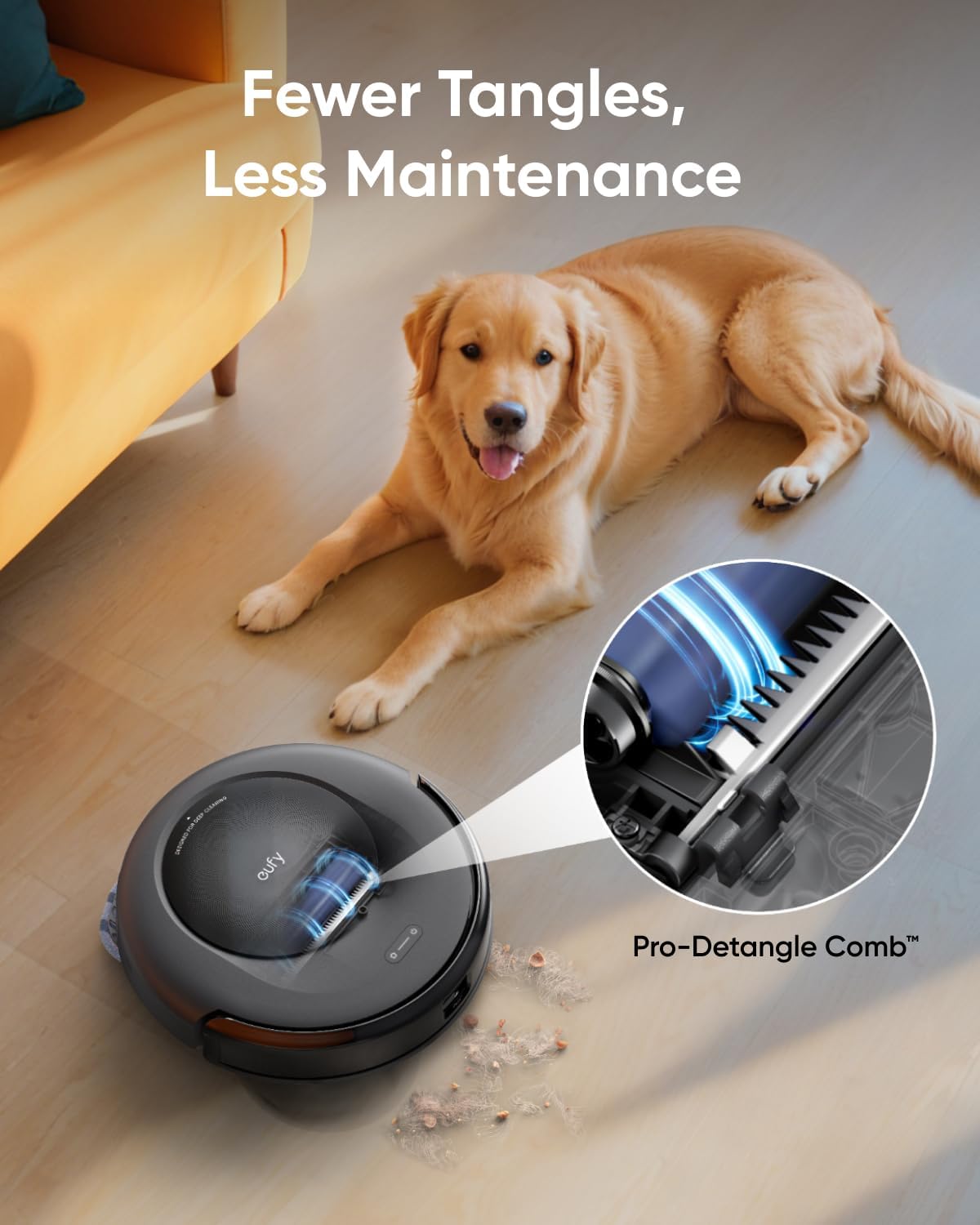 Anker Eufy | Robot Vacuum Cleaner with All-in-One Station | Omni C20 | Wet&Dry | 7000 Pa | Gray