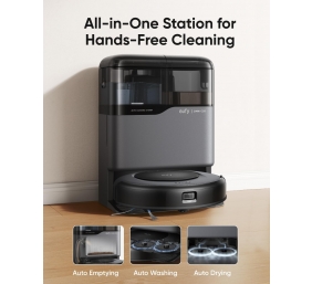 Anker Eufy | Robot Vacuum Cleaner with All-in-One Station | Omni C20 | Wet&Dry | 7000 Pa | Gray
