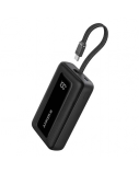 Anker Power Bank with Built-In USB-C Cable | A1688H11 | 10000 mAh | Black