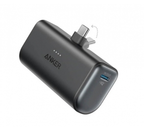Anker Nano Power Bank Built-In with USB-C Connector | A1653H11 | 5000 mAh | Black