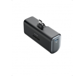 Anker Nano Power Bank Built-In with USB-C Connector | A1653H11 | 5000 mAh | Black