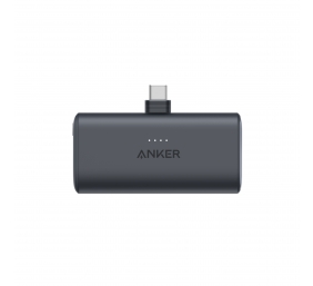Anker Nano Power Bank Built-In with USB-C Connector | A1653H11 | 5000 mAh | Black