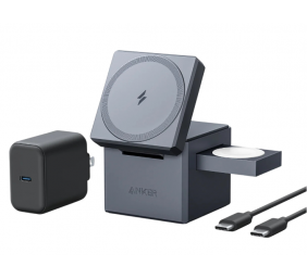 Anker Magnetic Wireless 3-in-1 Cube with MagSafe (15W) | Y1811G11