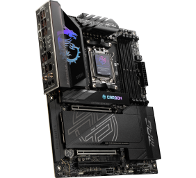 MSI Processor family AMD | Processor socket AM5 | DDR5 UDIMM | Supported hard disk drive interfaces SATA, M.2 | Number of SATA connectors 4