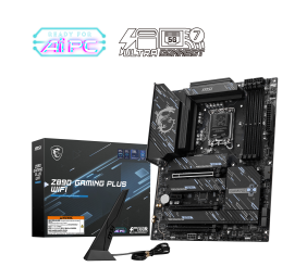 MSI Z890 GAMING PLUS WIFI | Processor family Intel | Processor socket LGA1851 | DDR5 UDIMM | Supported hard disk drive interfaces SATA, M.2 | Number of SATA connectors 4