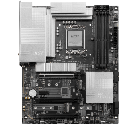 MSI PRO Z890-P WIFI | Processor family Intel | Processor socket LGA1851 | DDR5 UDIMM | Supported hard disk drive interfaces SATA, M.2 | Number of SATA connectors 4