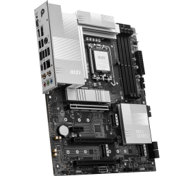MSI PRO Z890-P WIFI | Processor family Intel | Processor socket LGA1851 | DDR5 UDIMM | Supported hard disk drive interfaces SATA, M.2 | Number of SATA connectors 4