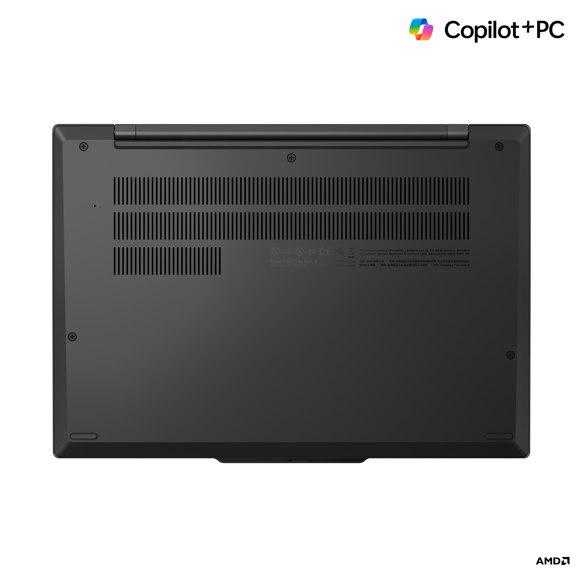 Lenovo ThinkPad T14s | Black | 14 " | IPS | WUXGA | 1920 x 1200 pixels | Anti-glare | AMD Ryzen AI 7 PRO | 360 | 32 GB | Soldered LPDDR5x | Solid-state drive capacity 1000 GB | AMD Radeon 880M Graphics | Windows 11 Pro | 802.11be | Bluetooth version 5.3 |