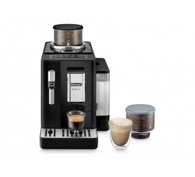 Delonghi Coffee Machine | EXAM 440.35.B RIVELIA | Pump pressure 19 bar | Built-in milk frother | Automatic | 1450 W | Onyx Black
