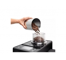 Delonghi Coffee Machine | EXAM 440.35.B RIVELIA | Pump pressure 19 bar | Built-in milk frother | Automatic | 1450 W | Onyx Black