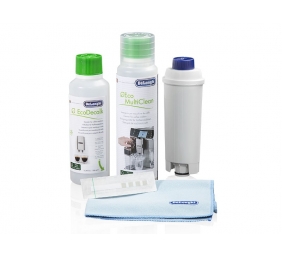Delonghi | DLSC306 Maintenance Care Kit for Bean to Cup & Espresso Coffee Machines, includes five cleaning accessories