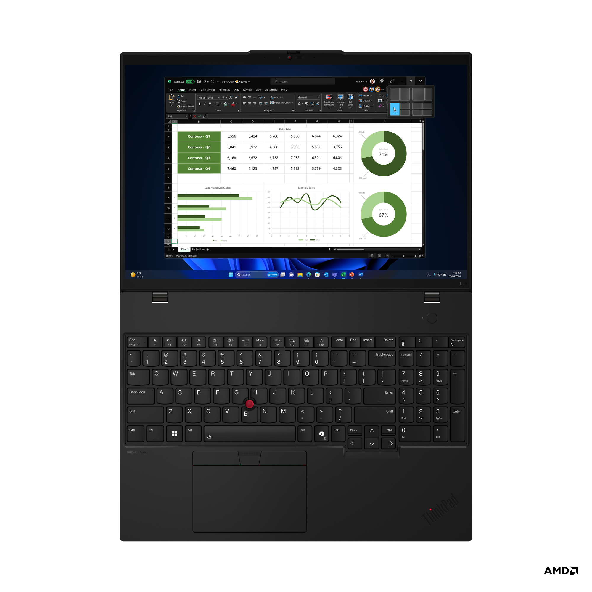Lenovo ThinkPad L16 | Black | 16 " | IPS | WUXGA | 1920 x 1200 pixels | Anti-glare | AMD Ryzen 5 PRO | 7535U | 16 GB | SO-DIMM DDR5 | Solid-state drive capacity 512 GB | AMD Radeon 660M Graphics | Windows 11 Pro | 802.11ax | Bluetooth version 5.3 | LTE Up