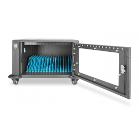 Digitus | DN-45007	Charging Trolley for 16 Notebooks/Tablets up to 14 inch, USB- C