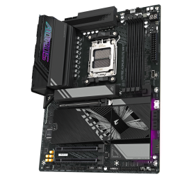 Gigabyte X870E A ELITE WIFI7 | Processor family AMD | Processor socket AM5 | DDR5 | Supported hard disk drive interfaces SATA, M.2 | Number of SATA connectors 4