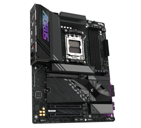Gigabyte X870E A ELITE WIFI7 | Processor family AMD | Processor socket AM5 | DDR5 | Supported hard disk drive interfaces SATA, M.2 | Number of SATA connectors 4
