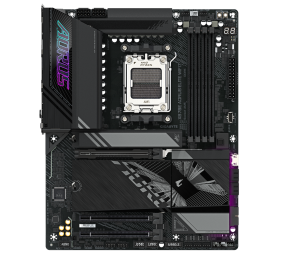 Gigabyte X870E A ELITE WIFI7 | Processor family AMD | Processor socket AM5 | DDR5 | Supported hard disk drive interfaces SATA, M.2 | Number of SATA connectors 4