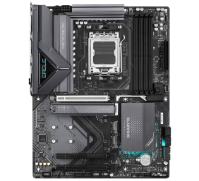 Gigabyte X870 EAGLE WIFI7 | Processor family AMD | Processor socket AM5 | DDR5 DIMM | Supported hard disk drive interfaces SATA, M.2 | Number of SATA connectors 4