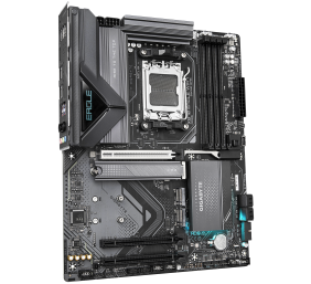 Gigabyte X870 EAGLE WIFI7 | Processor family AMD | Processor socket AM5 | DDR5 DIMM | Supported hard disk drive interfaces SATA, M.2 | Number of SATA connectors 4
