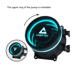 CHIEFTEC ICEBERG 360 DARK CPU Liquid