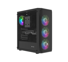 FURY SHOBO SH4F PC Case Midi Tower, Black | Fury