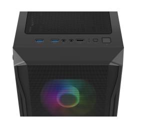 FURY SHOBO SH4F PC Case Midi Tower, Black | Fury