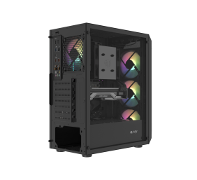 FURY SHOBO SH4F PC Case Midi Tower, Black | Fury